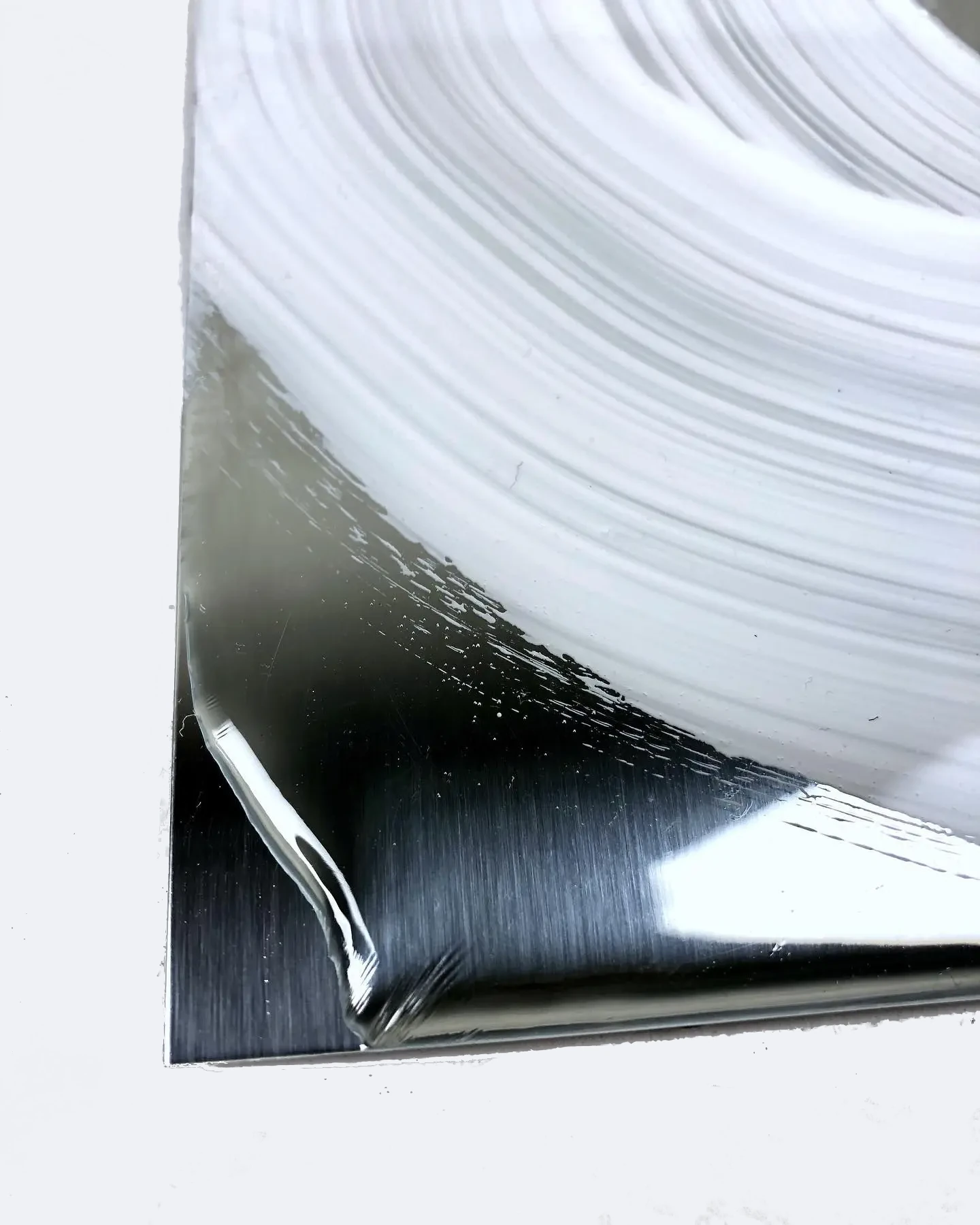 Opera 13 (2025) - Original Contemporary Abstract Painting by UltraStruttura | Olio su tela | 84 x 62 inches