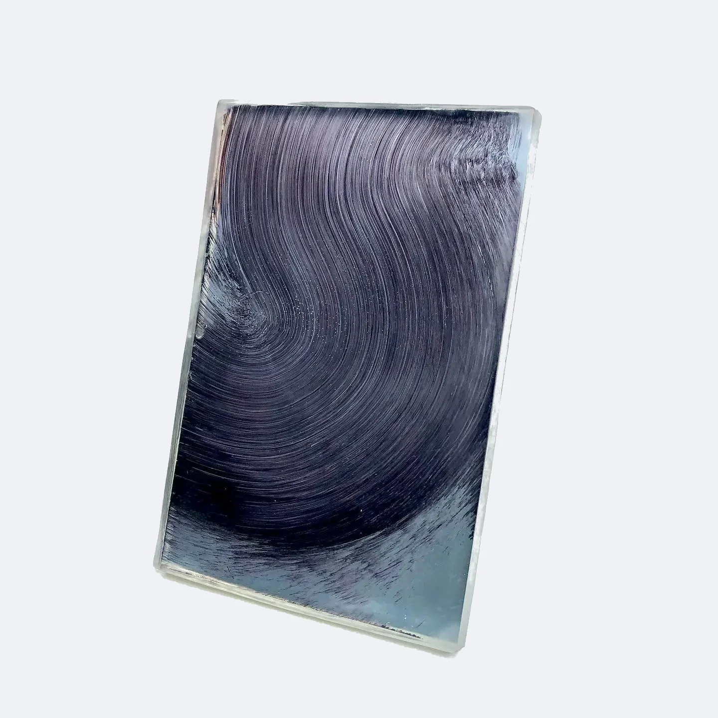Dipinto astratto contemporaneo "VI gora" (2020) di Andrea Baldelli — Ultrastruttura, Acrilico e resina epossidica su zinco, 20x30x2 cm. Opera disponibile per collezionisti e studi professionali in Bergamo, Milano, Bergamo, Brescia, Monza, Como, Varese, Verona, Torino, Lombardia, Nord Italia.